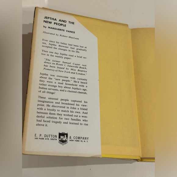 Vintage 1960 Jeptha and the New People - Weekly Reader | HC | 1st Edition VGC - Picture 4 of 16